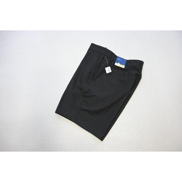 Old Navy Active Tech Hybrid Golf Shorts Black Flat 8" INSEAM Mens Sz 32 NWT - Picture 1 of 7
